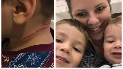 Avertismentul unei mame, dupa ce era sa-si piarda copilul intr-un accident stupid