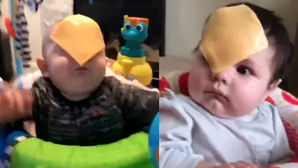 Motivul ciudat pentru care parintii au inceput sa arunce cu bucati de branza in bebelusii lor