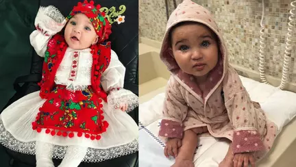 Ce rochie va purta fetita Adelinei Pestrițu la nunta parintilor