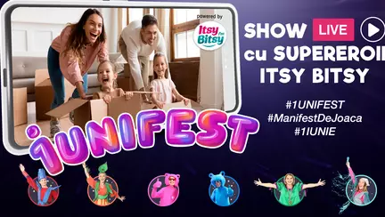 Eu mă joc! Tu te joci! Pe 1 Iunie ne jucăm cu toții la 1uniFEST!