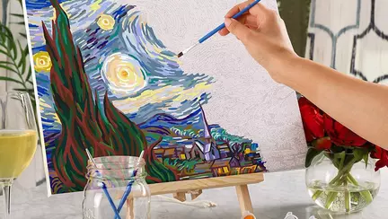 (P) Cu pictura pe numere copiii nu se plictisesc! Descoperiți Pictorul Fericit!