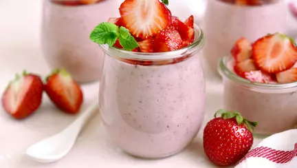 Mousse de căpșuni (de la vârsta de 2 ani)