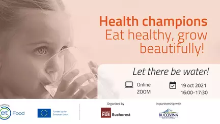 #AnnualFoodAgenda invită copiii să fie “Campioni ai sănătății”