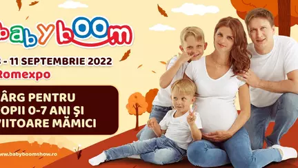 Discounturi, gadgeturi utile părinţilor şi super tombolă la Baby Boom Show ediţia de toamnă