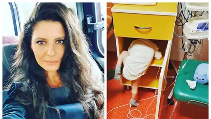 Ramona Păuleanu, de urgență cu băiatul la doctor. "Mare atenție unde va duceți copiii și cu cine iau contact!"