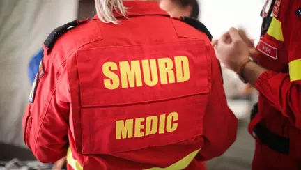 Tragedie în Vrancea. Un nou-născut a ajuns de urgență la spital cu o foarfecă înfiptă în zona capului