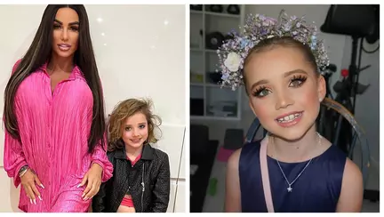 Katie Price, dur criticată pentru că și-a machiat fetița. "Săraca fată! Să-ți fie rușine!"