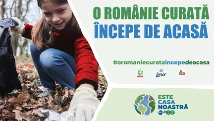 450 voluntari implicați în campania O Românie Curată Începe de Acasă au colectat peste 12 tone de deșeuri în 5 orașe mari din țară 