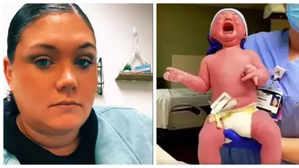 O femeie care a născut un copil de 5.7 kg simte și acum durerile din timpul sarcinii
