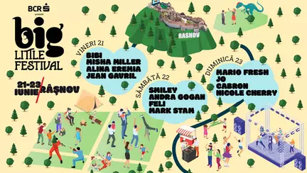 Big Little Festival anunță noi activități de familie: cel mai mare castel gonflabil din Europa, un orășel magic cu 15 căsuțe tematice, ateliere, ATV-uri, labirinturi palpitante