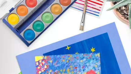 Proiecte creative pentru copii: Distracție și artă cu acuarele