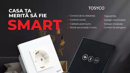 Modernizează-ți casa cu prizele și întrerupătoarele elegante de la Tosyco.ro
