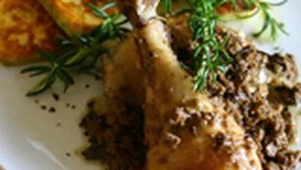 Ciocanele de pui cu miere si cimbru