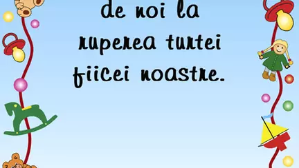 Fii alaturi de noi la...