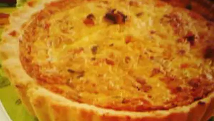 Tarta cu branza si spanac