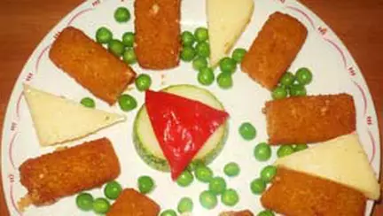 Pui cu legume si cascaval