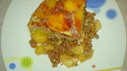 Musaca cu cartofi si carne de porc