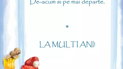 La Multi Ani cu sanatate...