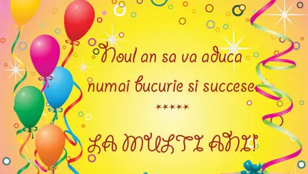 Noul an sa va aduca...