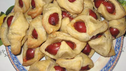 Carnati de bere in aluat