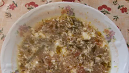 Ciorba de fasole verde cu smantana