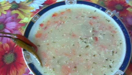 Ciorba de porc cu tarhon