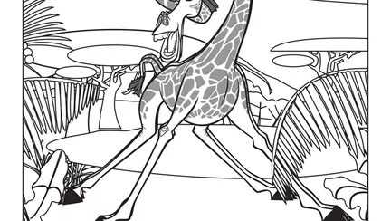 Madagascar - girafa