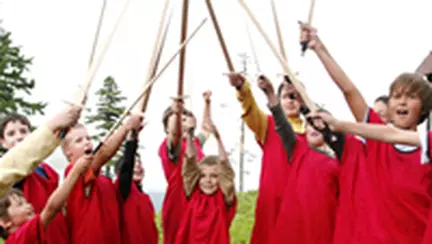 S-a deschis tabara medievala pentru copii Postavaru