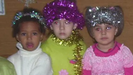 Prima zi de gradinita a Corinei