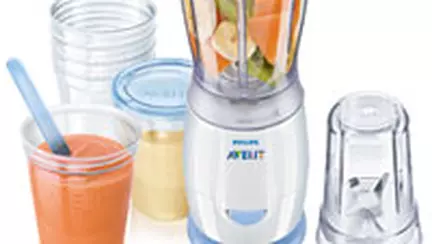 Mini blender si set de stocare VIA Philips, AVENT