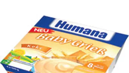 Gris cu biscuiti, Humana