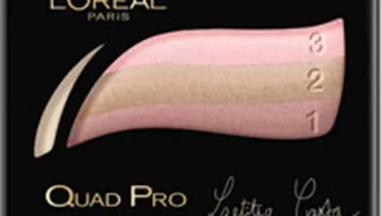 Fardul de pleoape Color Appeal Quad Pro, L'Oreal