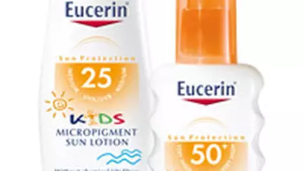Eucerin Kids, lotiune si spray pentru protectie solara
