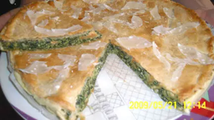 Tarta cu spanac