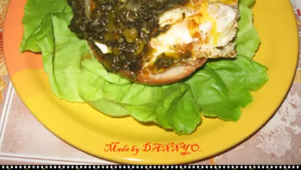 Spanac in chifla cu susan