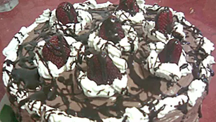 Tort  de ciocolata cu frisca