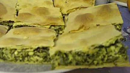 Placinta cu spanac si branza