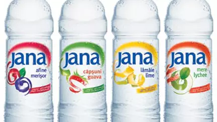 Jana apa cu arome de Capsuni-Guava, Afine-Merisor, Lamai sau Mere