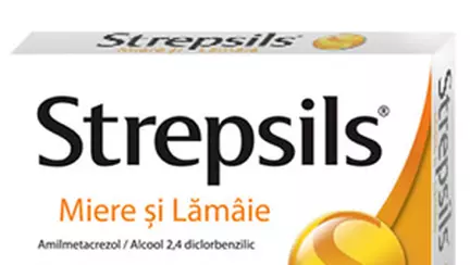 Strepsils Miere si Lamaie - pentru dureri in gat