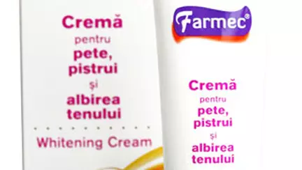 Crema-tratament pentru un ten fara pata de la Farmec