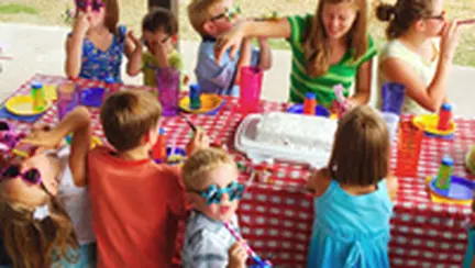 Petrecere pentru copii cu buget redus