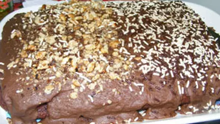 Negresa cu ciocolata si nuca