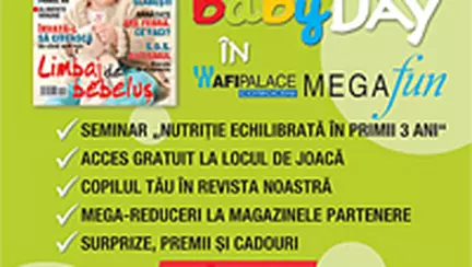 Te asteptam la Happy baby Day, editia a VI-a