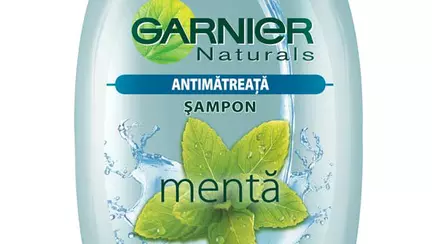Garnier Naturals - Sampon antimatreata, cu menta