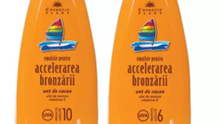 Emulsiile  pentru accelerarea bronzarii de la Cosmetic Plant