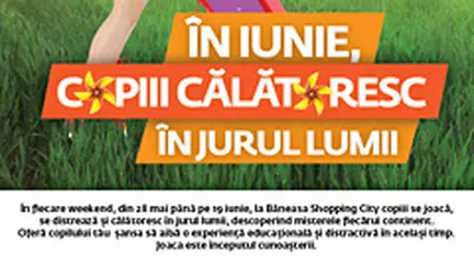 Luna copiilor incepe mai devreme la Baneasa Shopping City