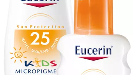 Produse de protectie solara pentru copii, de la Eucerin
