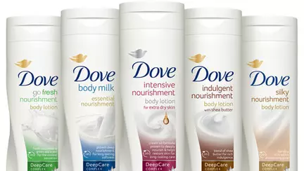 Noile lotiuni de corp Dove