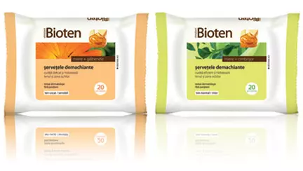 Servetele demachiante Bioten