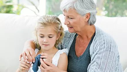 Mama, fiica si bunica